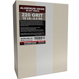 #220 Aluminum Oxide - 19 LBS - Fine Sand Blasting Abrasive Media for Blasting Cabinet or Blasting Guns