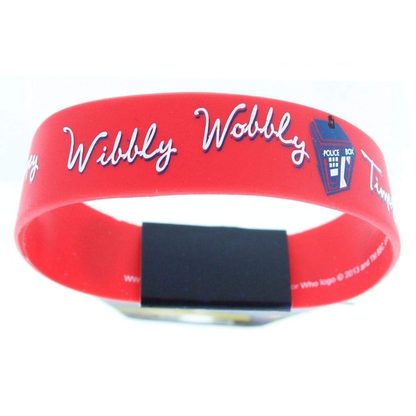 Underground Toys Doctor Who Rubber Wristband Wibbly Wobbly Timey Wimey
