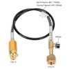 Black High Pressure Soda Hose with 3000psi Meter Kit Accessories
