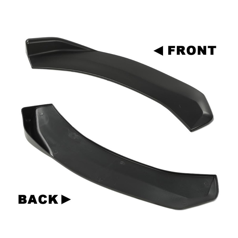G-PLUS Universal Front Bumper Lip Splitter Diffuser Polyurethane Winglet Type-2