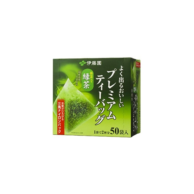 Itoen Oi Ocha Premium Japanese Green Tea Matcha Blend 50