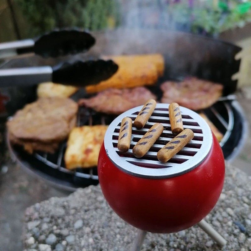 Seiffener Volkskunst Smoker Oven Grill Oven | Smoking Figure 10