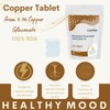 Copper 1mg Tablets – Elemental Gluconate CU for 100% RDA