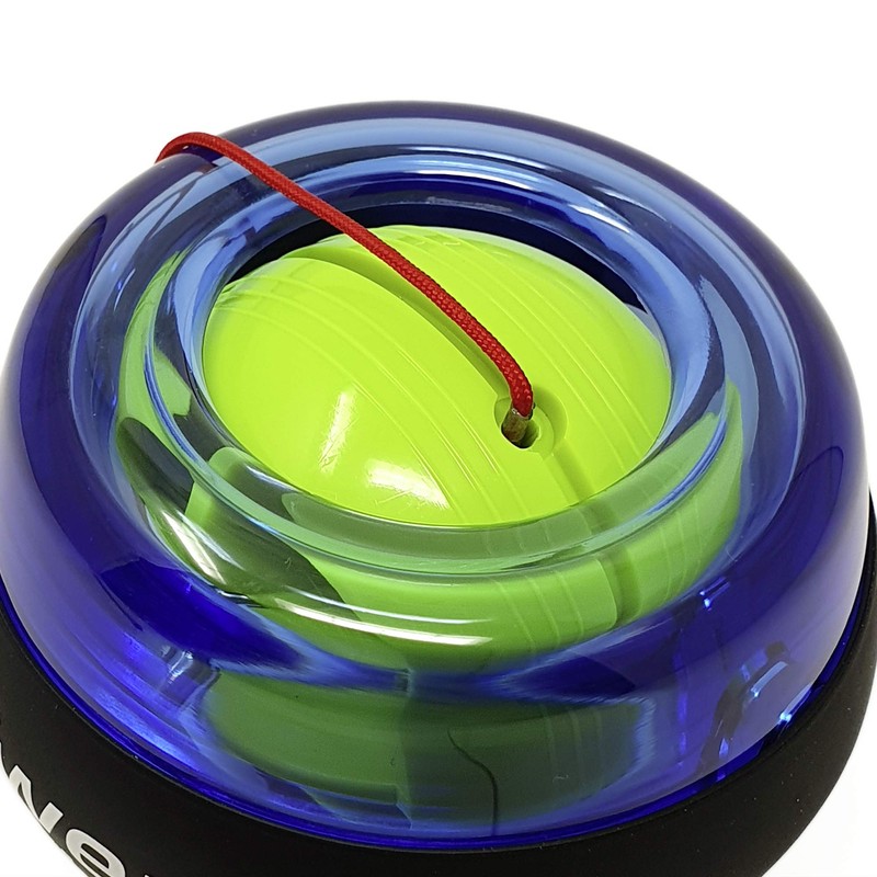 Powerball Max Red, gyroskopischer Handtrainer mit rotem Lichteffekt inkl. Drehzahlmesser,