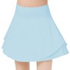 B&GCozy Girls Flowy Tennis Skirts, Cute Skorts Preppy Golf Yoga