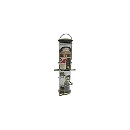 Aspects 420 Antique Brass Quick Clean Big Tube Feeder, Large, Brown/A
