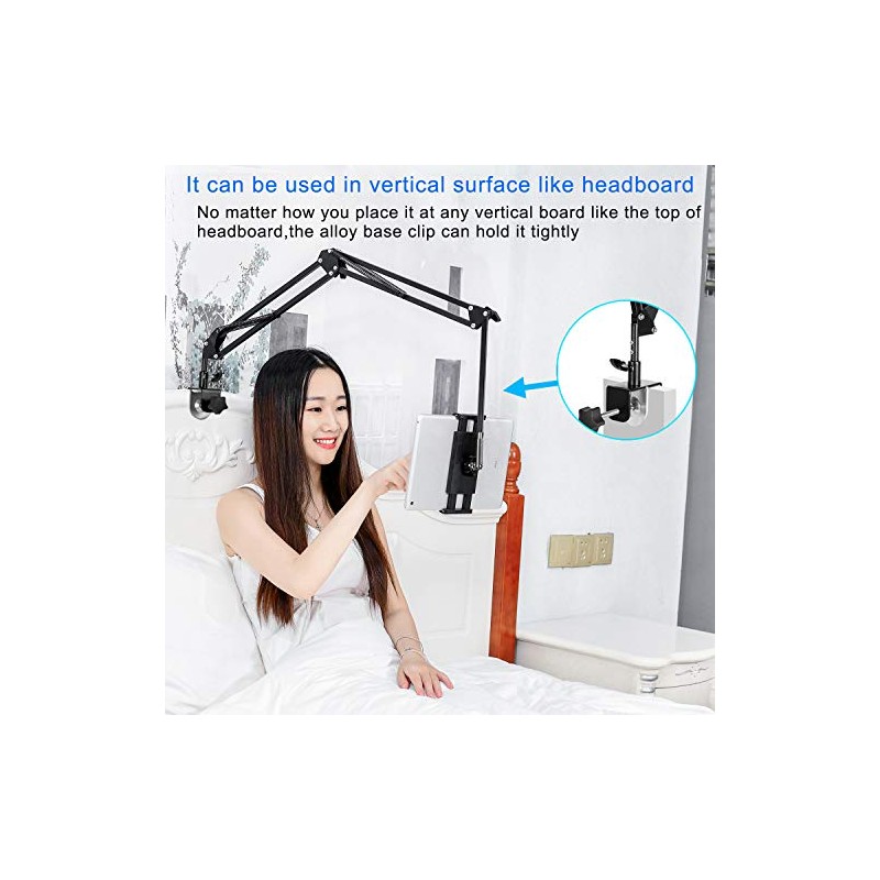 Soporte para tablet ajustable, soporte plegable para cama, soporte universal