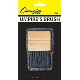 Champion New Champion Ump Baseball Softball Umpires Home Plate Brush Wood Handle Durable