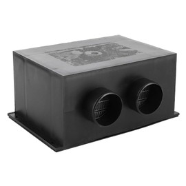 Universal Car Heater 12 V 600 W 2 Hole Winter Fast Heating Warmer Frost Remove Silent