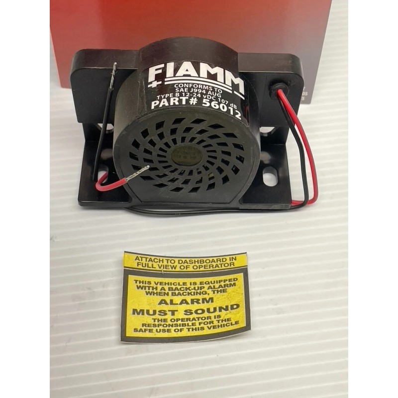 FIAMM Back-Up Reverse Beeper Alarm Warning for Van Bus Truck