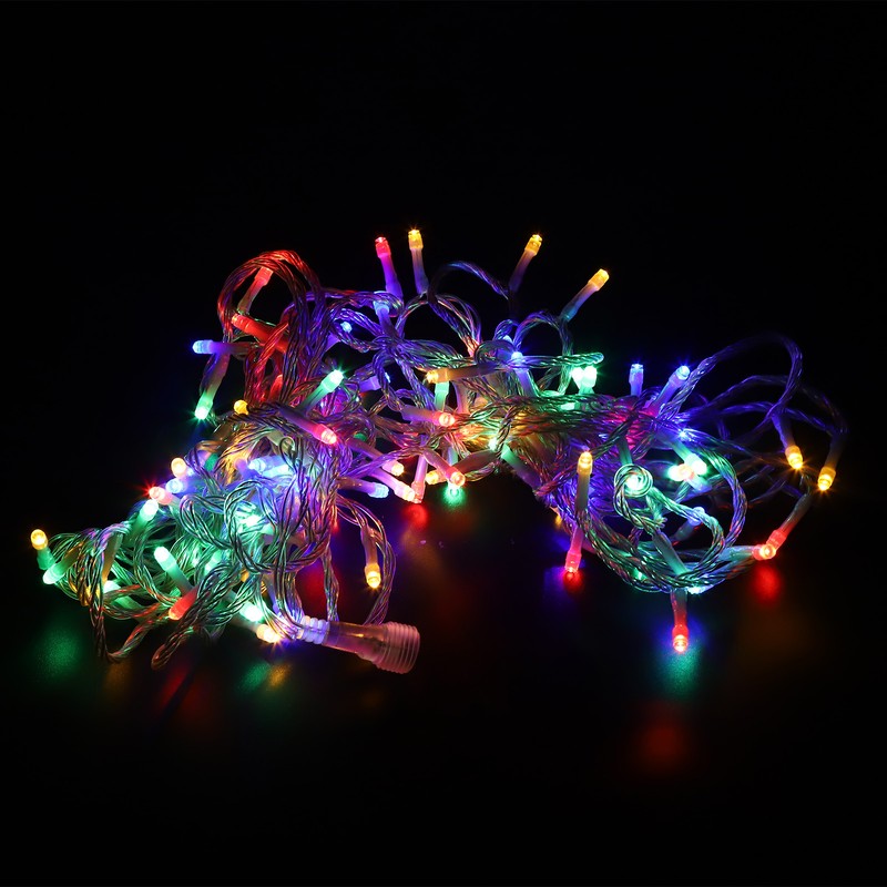 10m 100LED String Lights 24V Waterproof 8 Modes Ornamental Lamp