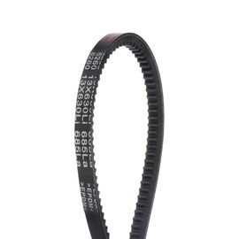 sourcing map AX25 (13 x 630Li) Serrated V-Belts AX Section Drive Raw Edge Belt 630 mm Inner Circumference EPDM for Power Transmission Pack of 2