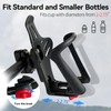 SUGOOE Bike Water Bottle Holder, Motorcycle Cup Holder, Bicycle Drink