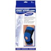 OTC Knee Stabilizer, Spiral Stays, Neoprene, Black, Large