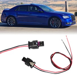 FetonAuto 2PCS Side Marker Light Plug Connector Pigtail Wire Harness for Chrysler 300 2015-2023, for Dodge Charger 2015 2016 2017 2018 2019 2020 2021 2022 2023