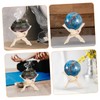 DOITOOL 2 Pcs Wooden Tripod Stand for Crystal Sphere Display