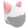 Cat Ears for Helmet Plush Ears Adhesive Helmet Accessory for