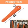ZYKJGG 12Pk Plastic Blades-Orange for Stihl Weed Eater Blade PolyCut