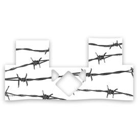 Rockadex - Decal Sticker Compatible for Medtronic Insulin Pump, Quality Vinyl Stickers, Custom Vinyl Decals for Insulin Pump. (Barbed Wire)