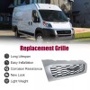 Autohai Front Grill for 2019-2022 Ram ProMaster 1500/2500/3500 Gloss Black