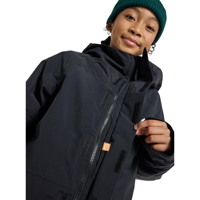 Burton Kids' Skimmer Jacket, True Black, S