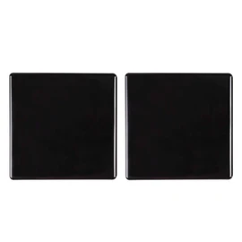 Isolate It!: Sorbothane Vibration Isolation Square Pad 0.5" (1.27cm) Thick 6" X 6" (15.24x15.24cm) 70 Duro - 2 Pads