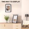 LVAOUO Picture Frames A5, Wooden A5 Photo Frame 14.8x21 cm,