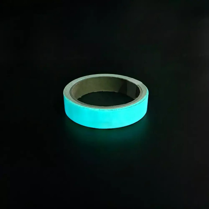 야광테이프 청녹색 소형 2cm x 5m Glow-in-the-Dark Tape, Green-Blue, Small,