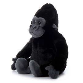 The Petting Zoo Gorilla Stuffed Animal, Gifts for Kids, Wild Onez Zoo Animals, Gorilla Plush Toy 12 inches