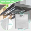 S97018029 Range Hood Filter Replacement - 10.25"x9" Aluminum Frame &