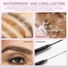 RICEEL Eyebrow Pen,Eyebrow Pencil with Brow Brush Double Ended Eyebrow
