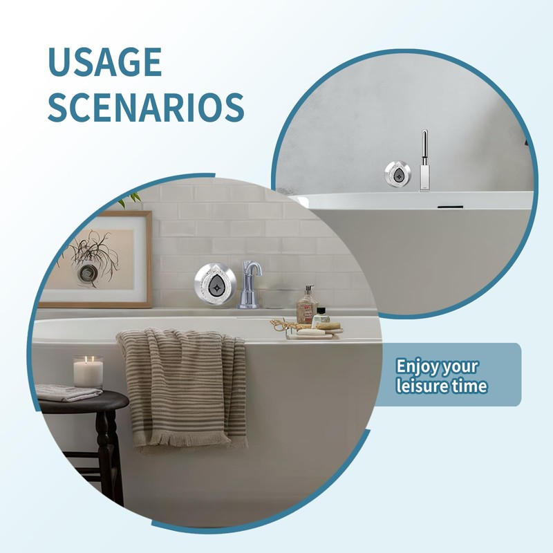 Acrylic Shower Handle, Shower Handle Replacement, Shower Faucet Handle, Shower