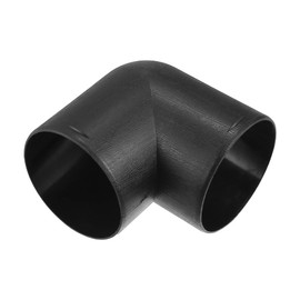A ABSOPRO Car Air Diesel Heater Duct Car Heater Warm Air Ducting Pipe Elbow Outlet Connector 2.95'' 75mm OD Black