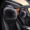 SPANICE Car Headrest Pillow Interior Head Neck Cushion Auto Protector