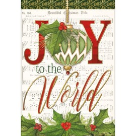 Lang Companies, Joy to The World Petite Christmas Cards