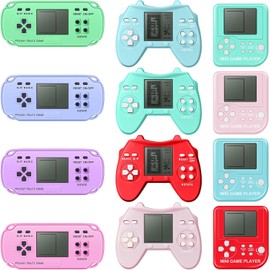 SSRMX - 12 Llaveros de Fiesta de Videojuegos para Niños, Unisex, Varios Colores