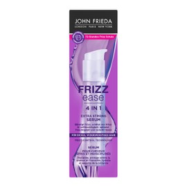 John Frieda 4 in 1 Extra Strong Serum – Content: 50 ml – Hair Type: Thick, Unruly – From the Frizz Ease Series – Tames Frizz – Protects Against Heat and Humidity