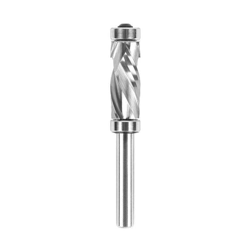 SpeTool Spiral Flush Cutter 8 mm Shaft Long Up &