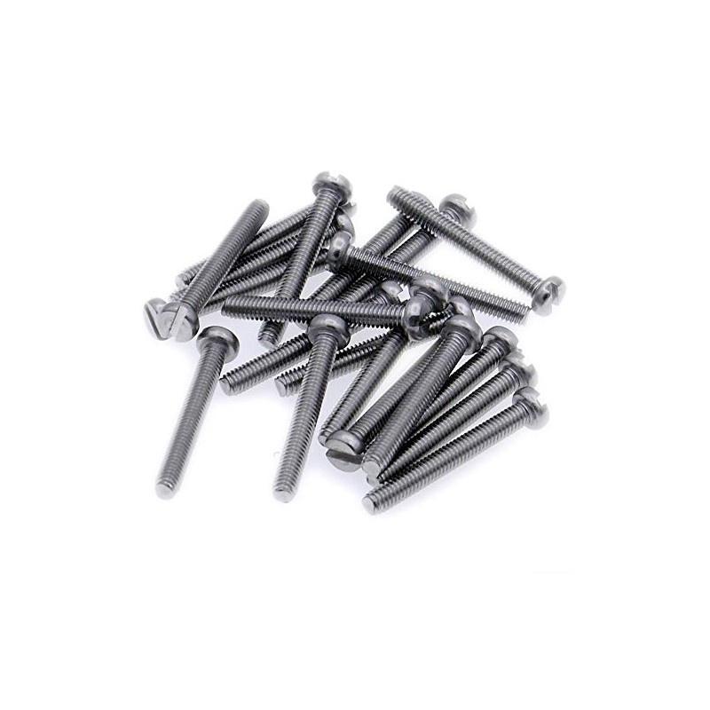 M3 (3mm x 25mm) Slot Cheese Machine Screw (Bolt) -