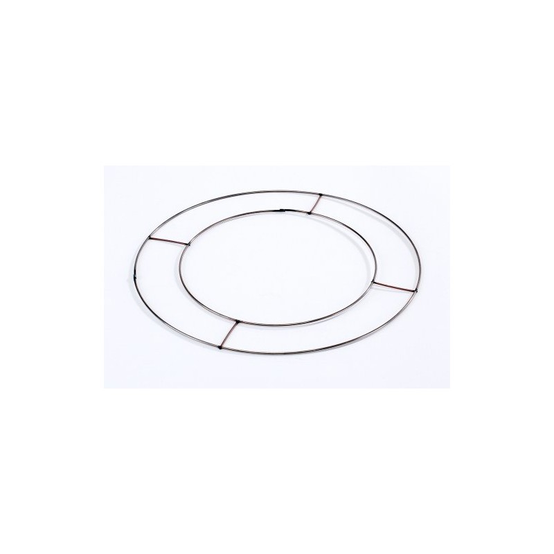 20 x Flat Wire Wreath Rings 8" (20cm) Diameter