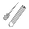 Portable Titanium Toothpicks Reusable Metal Pocket Toothpicks for Picnic Camping