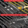 DELSbbq 80631 Cast Iron Cooking Grate for Weber Go-Anywhere, Grill