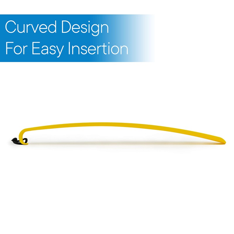 RMS 2 Pack Extra Long Handled Shoe Horn with Curved