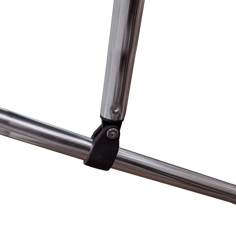 Oceansouth 2 Bow Bimini Top Boat Cover with Integrated Storage