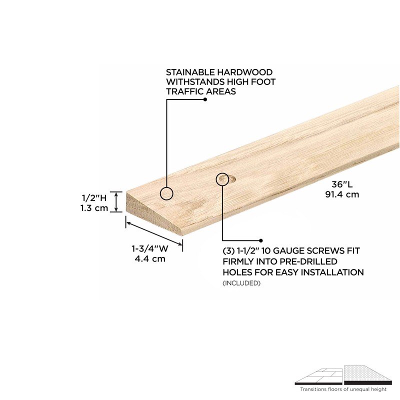 M-D Building Products 85530 1-3/4 in. X 36 in. Unfinished