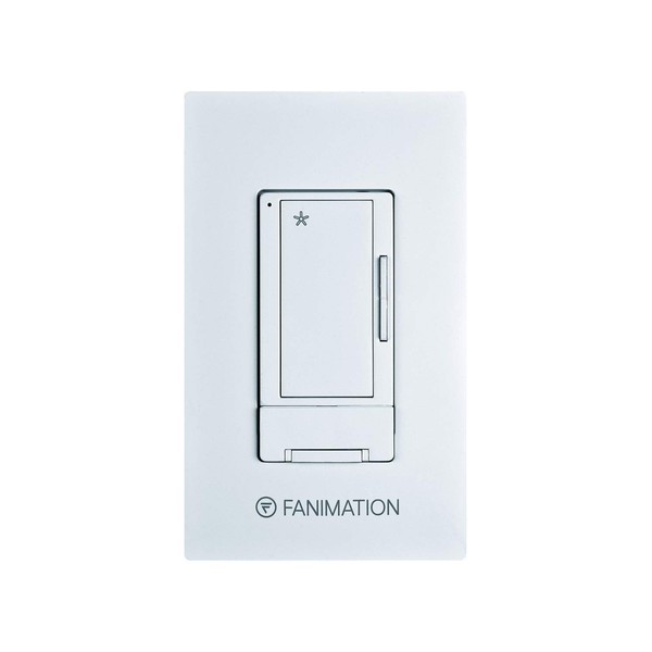 Fanimation WR500WH CONTROLS, White, 2.02x4.57x2.76