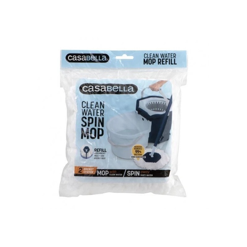 Casabella Clean Water Spin Mop Refill