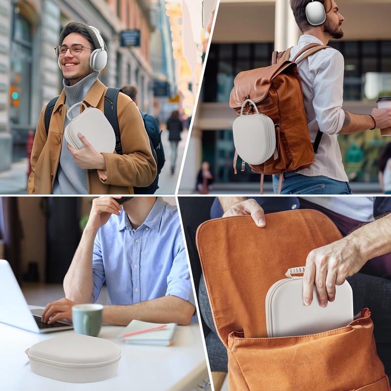 Case for Airpods Max Headphones, Travel Portable Headphone Hard Case