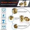 Ktehloy 400Pcs Threaded Inserts, M2 M2.5 M3 M4 M5 M6