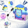 OAJ たまごっちパラダイス用 カートゥーンイカデザインストラップ付き保護ケース - たまごっちパラダイス対応 インタラクティブバーチャルペット用 保護シェル (ピンクミックス)